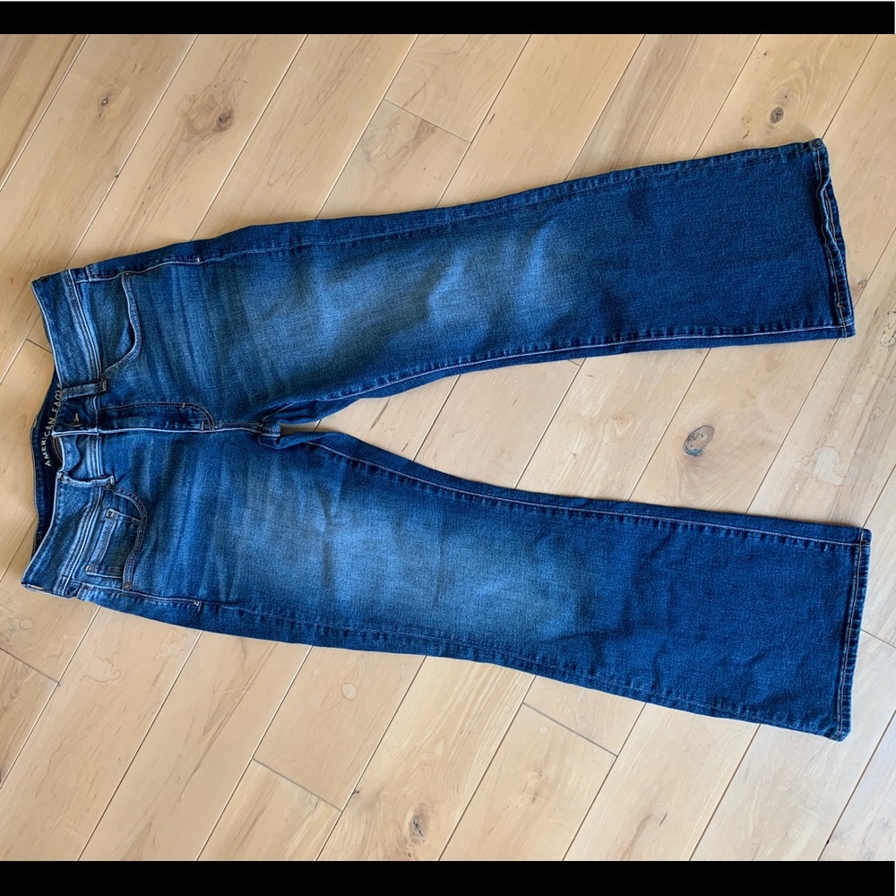 American Eagle Bootcut Jeans 12Short *RARE FIND*